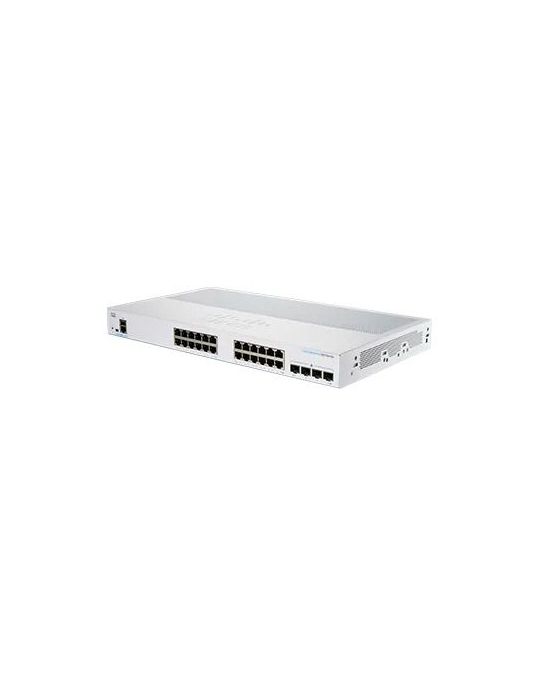 Cisco CBS250-24T-4X-EU switch-uri Gestionate L2/L3 Gigabit Ethernet (10/100/1000) Argint Cisco - 1