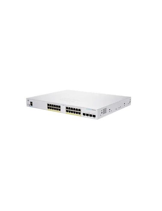 Cisco CBS250-24P-4X-EU switch-uri Gestionate L2/L3 Gigabit Ethernet (10/100/1000) Argint Cisco - 1