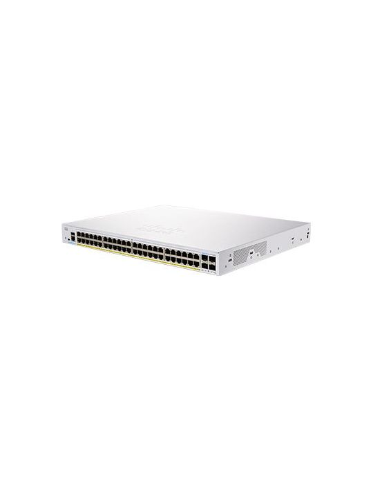 Cisco CBS350-48P-4X-EU switch-uri Gestionate L2/L3 Gigabit Ethernet (10/100/1000) Argint Cisco - 1
