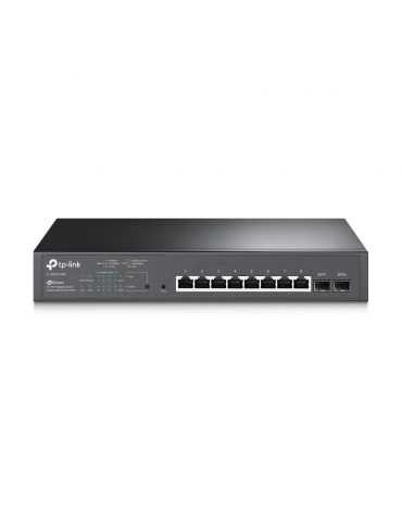TP-LINK TL-SG2210MP switch-uri Gigabit Ethernet (10/100/1000) Power over Ethernet (PoE) Suport Negru Tp-link - 4 - Tik.ro