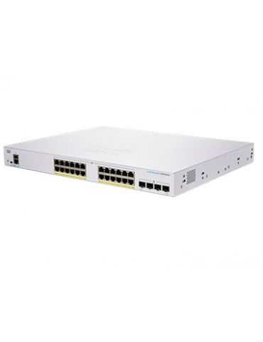 Cisco CBS350-24P-4X-EU switch-uri Gestionate L2/L3 Gigabit Ethernet (10/100/1000) Argint Cisco - 1 - Tik.ro