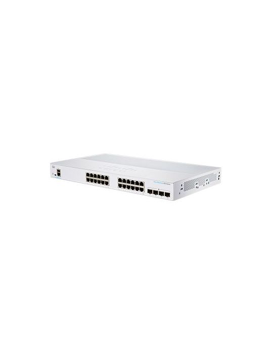 Cisco CBS350-24T-4X-EU switch-uri Gestionate L2/L3 Gigabit Ethernet (10/100/1000) Argint Cisco - 1