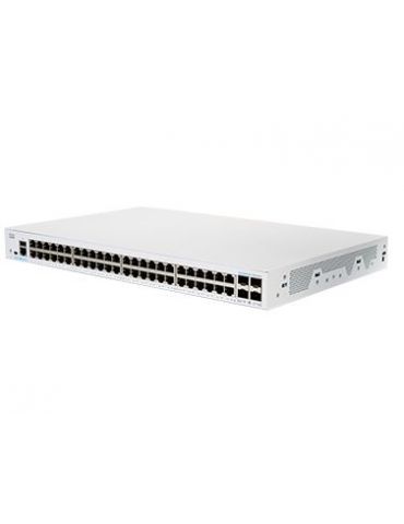 Cisco CBS350-48T-4G-EU switch-uri Gestionate L2/L3 Gigabit Ethernet (10/100/1000) Argint Cisco - 1 - Tik.ro