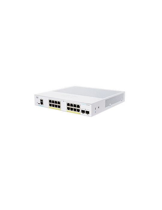 Cisco CBS350-16P-2G-EU switch-uri Gestionate L2/L3 Gigabit Ethernet (10/100/1000) Argint Cisco - 1
