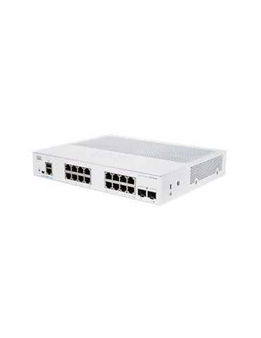 Cisco CBS250-16T-2G-EU switch-uri Gestionate L2/L3 Gigabit Ethernet (10/100/1000) Argint Cisco - 1