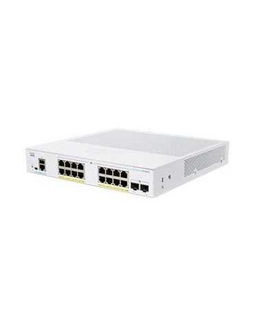 Cisco CBS250-16P-2G-EU switch-uri Gestionate L2/L3 Gigabit Ethernet (10/100/1000) Argint Cisco - 1