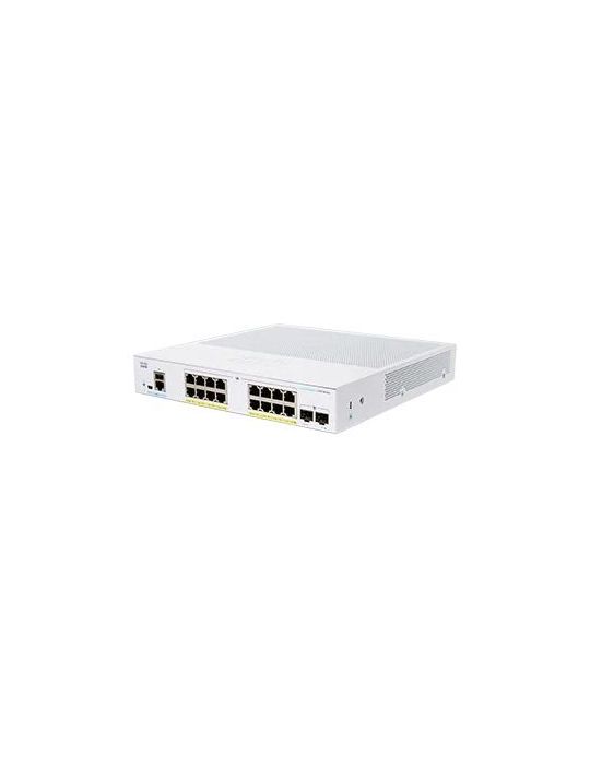 Cisco CBS250-16P-2G-EU switch-uri Gestionate L2/L3 Gigabit Ethernet (10/100/1000) Argint Cisco - 1