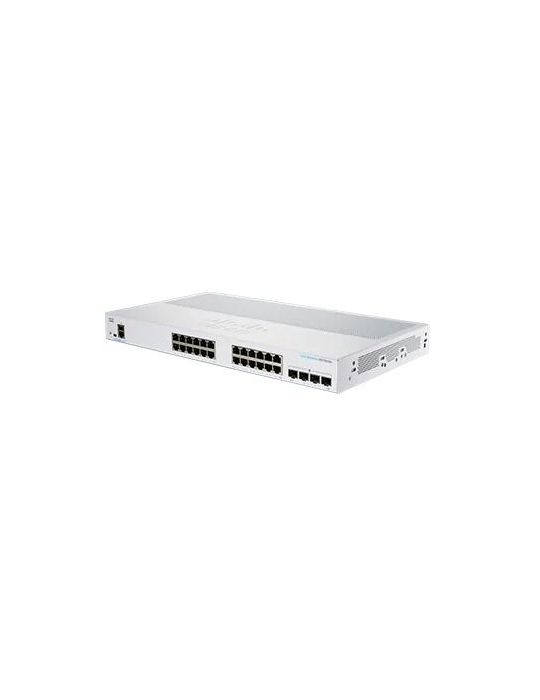 Cisco CBS250-24T-4G-EU switch-uri Gestionate L2/L3 Gigabit Ethernet (10/100/1000) Argint Cisco - 1