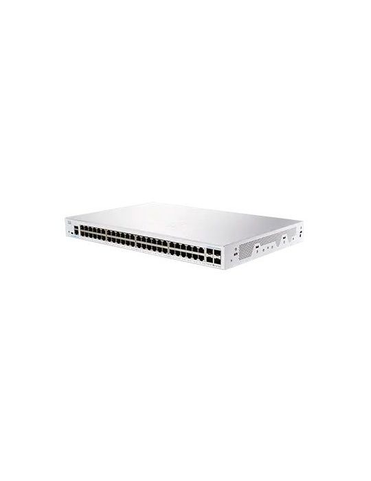 Cisco CBS250-48T-4G-EU switch-uri Gestionate L2/L3 Gigabit Ethernet (10/100/1000) Argint Cisco - 1