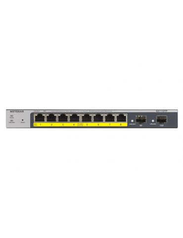 NETGEAR GS110TP Gestionate L2/L3/L4 Gigabit Ethernet (10/100/1000) Power over Ethernet (PoE) Suport Gri Netgear - 2