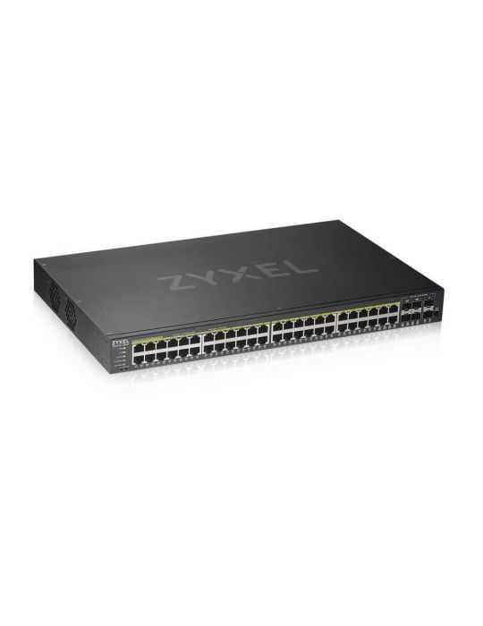 Zyxel GS1920-48HPV2 Gestionate Gigabit Ethernet (10/100/1000) Power over Ethernet (PoE) Suport Negru Zyxel - 1