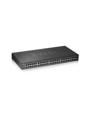 Zyxel GS1920-48V2 Gestionate Gigabit Ethernet (10/100/1000) Negru Zyxel - 1 - Tik.ro