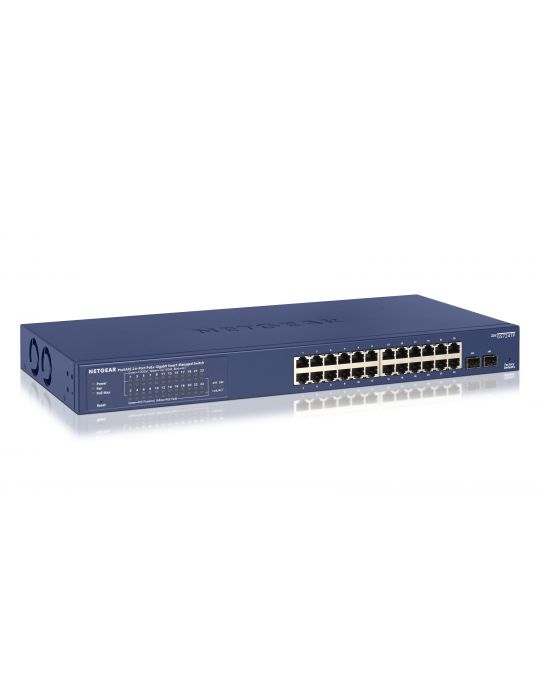 Netgear GS724TP Gestionate L2/L3/L4 Gigabit Ethernet (10/100/1000) Power over Ethernet (PoE) Suport 1U Negru, Gri Netgear - 2
