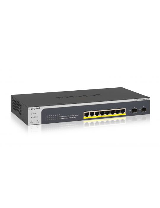 Netgear GS510TLP Gestionate L2/L3/L4 Gigabit Ethernet (10/100/1000) Power over Ethernet (PoE) Suport Negru Netgear - 1