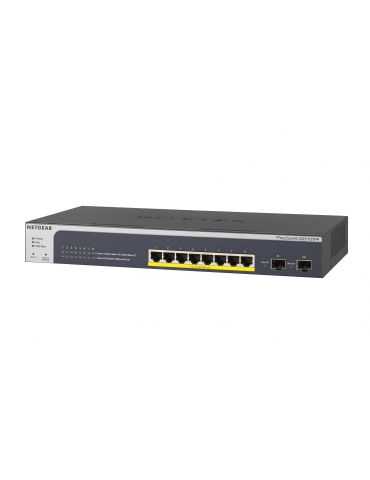 Netgear GS510TPP Gestionate L2/L3/L4 Gigabit Ethernet (10/100/1000) Power over Ethernet (PoE) Suport Negru Netgear - 1 - Tik.ro