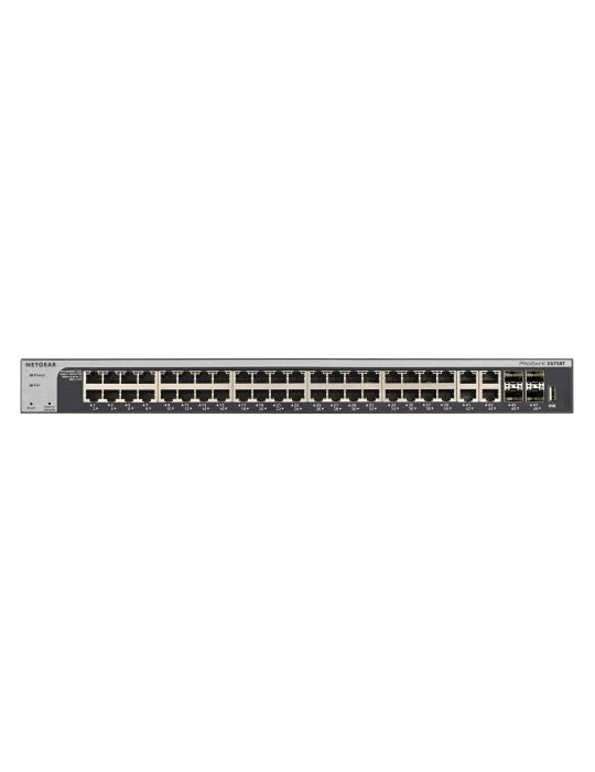Netgear XS748T-100NES switch-uri Gestionate L2+/L3 10G Ethernet (100/1000/10000) Negru Netgear - 2