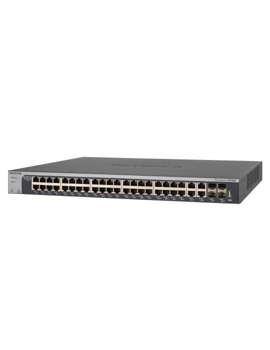 Netgear XS748T-100NES switch-uri Gestionate L2+/L3 10G Ethernet (100/1000/10000) Negru Netgear - 4