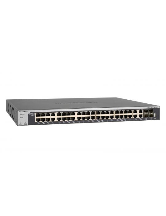Netgear XS748T-100NES switch-uri Gestionate L2+/L3 10G Ethernet (100/1000/10000) Negru Netgear - 5