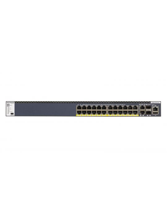 Netgear M4300-28G-PoE+ Gestionate L2/L3/L4 10G Ethernet (100/1000/10000) Power over Ethernet (PoE) Suport 1U Negru Netgear - 2