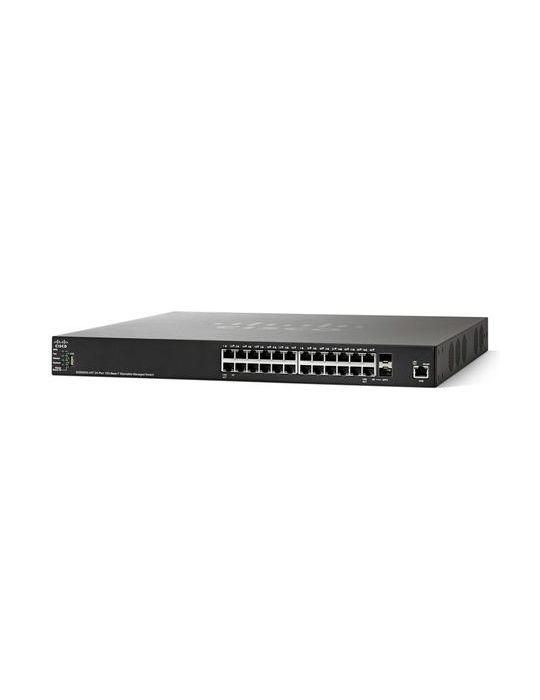 Cisco SG550XG-24T Gestionate L3 10G Ethernet (100/1000/10000) 1U Negru Cisco - 1