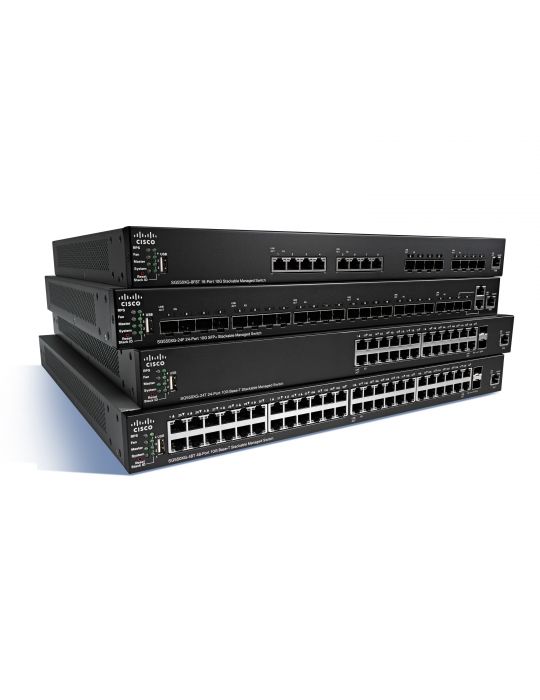 Cisco Small Business SG550XG-24F Gestionate L3 10G Ethernet (100/1000/10000) 1U Negru Cisco - 9