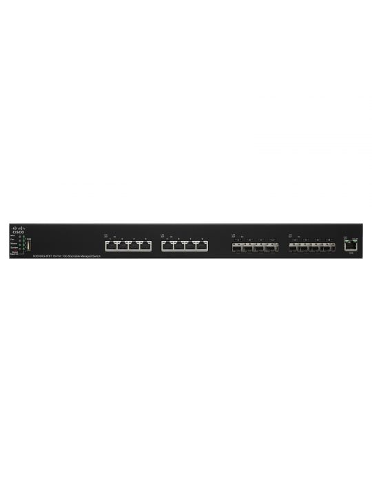 Cisco Small Business SG550XG-8F8T Gestionate L3 10G Ethernet (100/1000/10000) 1U Negru Cisco - 3