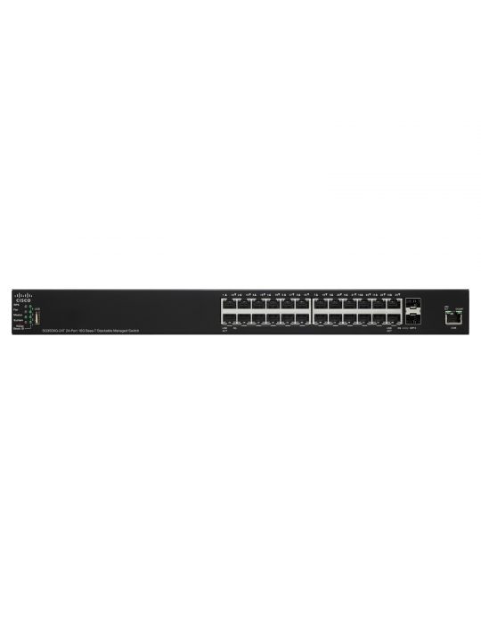 Cisco Small Business SG350XG-24T Gestionate L3 10G Ethernet (100/1000/10000) 1U Negru Cisco - 1