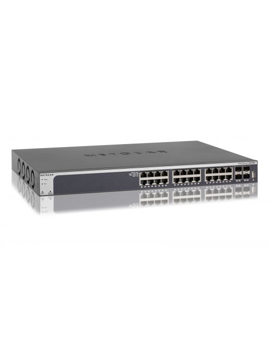 Netgear XS728T Gestionate L2+/L3 10G Ethernet (100/1000/10000) Negru Netgear - 1