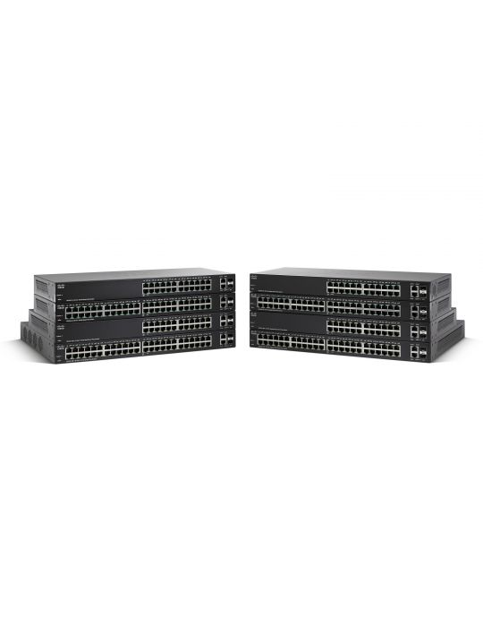 Cisco Small Business SG220-26 Gestionate L2 Gigabit Ethernet (10/100/1000) Negru Cisco - 1