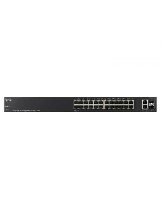 Cisco Small Business SG220-26P Gestionate L2 Gigabit Ethernet (10/100/1000) Power over Ethernet (PoE) Suport Negru Cisco - 3