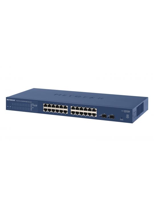 Netgear ProSAFE GS724Tv4 Gestionate L3 Gigabit Ethernet (10/100/1000) Albastru Netgear - 4