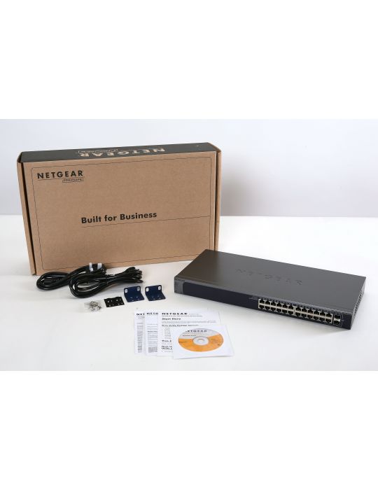 Netgear ProSAFE GS724Tv4 Gestionate L3 Gigabit Ethernet (10/100/1000) Albastru Netgear - 5