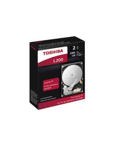 Hard disk  Toshiba L200  2000GB SATA III  5400RPM  2.5" Toshiba - 3