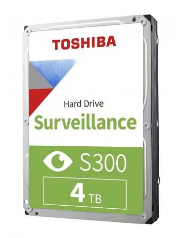 Hard disk Toshiba S300 Surveillance  4000GB SATA III  5400RPM  3.5" Toshiba - 2