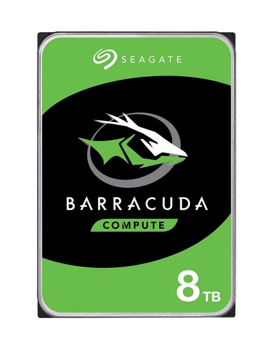 Hard disk Seagate BarraCuda  8TB  SATA III  5400RPM  256MB  3.5" Seagate - 1