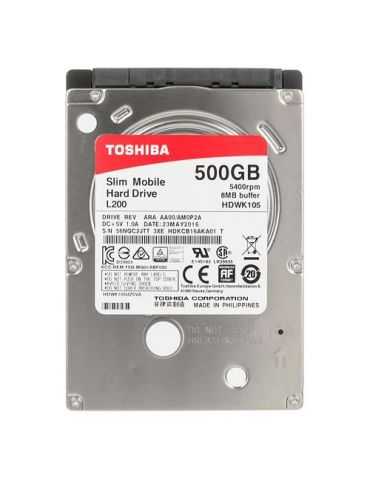 Toshiba L200 500GB 2.5" 500 Giga Bites ATA III Serial Toshiba - 2