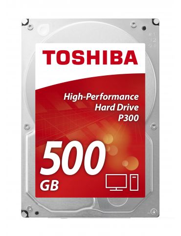 Toshiba P300 500GB 3.5" 500 Giga Bites ATA III Serial Toshiba - 1 - Tik.ro