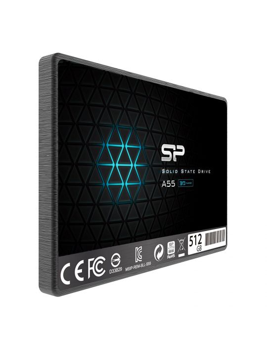 Silicon Power Ace A55 2.5" 512 Giga Bites ATA III Serial 3D TLC Silicon power - 2