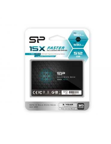 Silicon Power Ace A55 2.5" 512 Giga Bites ATA III Serial 3D TLC Silicon power - 7
