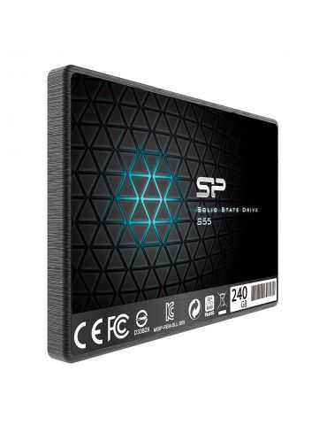 Silicon Power Slim S55 2.5" 240 Giga Bites ATA III Serial TLC Silicon power - 2