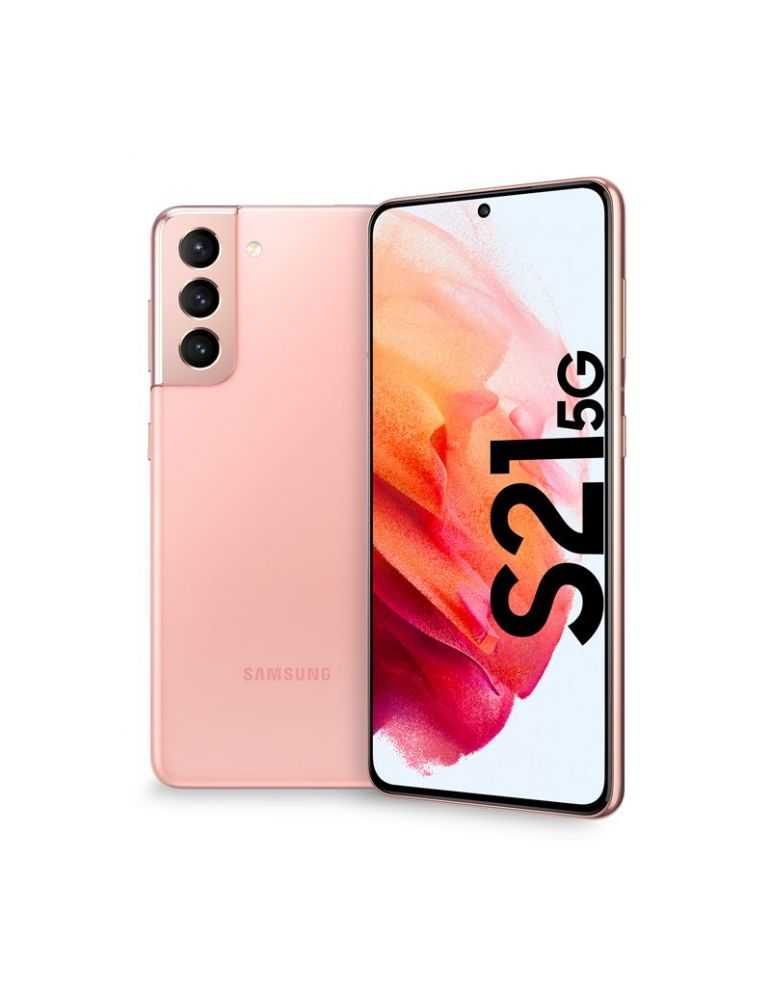 Samsung Galaxy S21 5G SM-G991B 15,8 cm (6.2") Dual SIM Android 11 USB tip-C 8 Giga Bites 128 Giga Bites 4000 mAh Roz