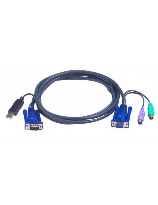 ATEN 2L-5502UP cabluri KVM Negru 1,8 m Aten - 1