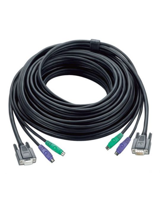 ATEN 30ft PS/2 cabluri KVM Negru 10 m Aten - 1