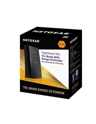 NETGEAR EX8000 router wireless Gigabit Ethernet Tri-band (2.4 GHz / 5 GHz / 5 GHz) 4G Negru Netgear - 2