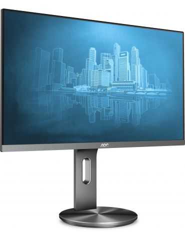 AOC 90 Series U2790PQU monitoare LCD 68,6 cm (27") 3840 x 2160 Pixel 4K Ultra HD LED Gri Aoc - 2