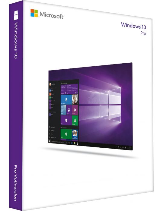 Microsoft Windows 10 Pro, 32-bit, GGK, DSP, ENG Get Genuine Kit (GGK) 1 licență(e) Microsoft - 1