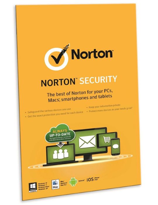 NortonLifeLock Norton Security 2.0 Engleză Licență completă 1 licență(e) 1 An(i) NortonLifeLock - 1