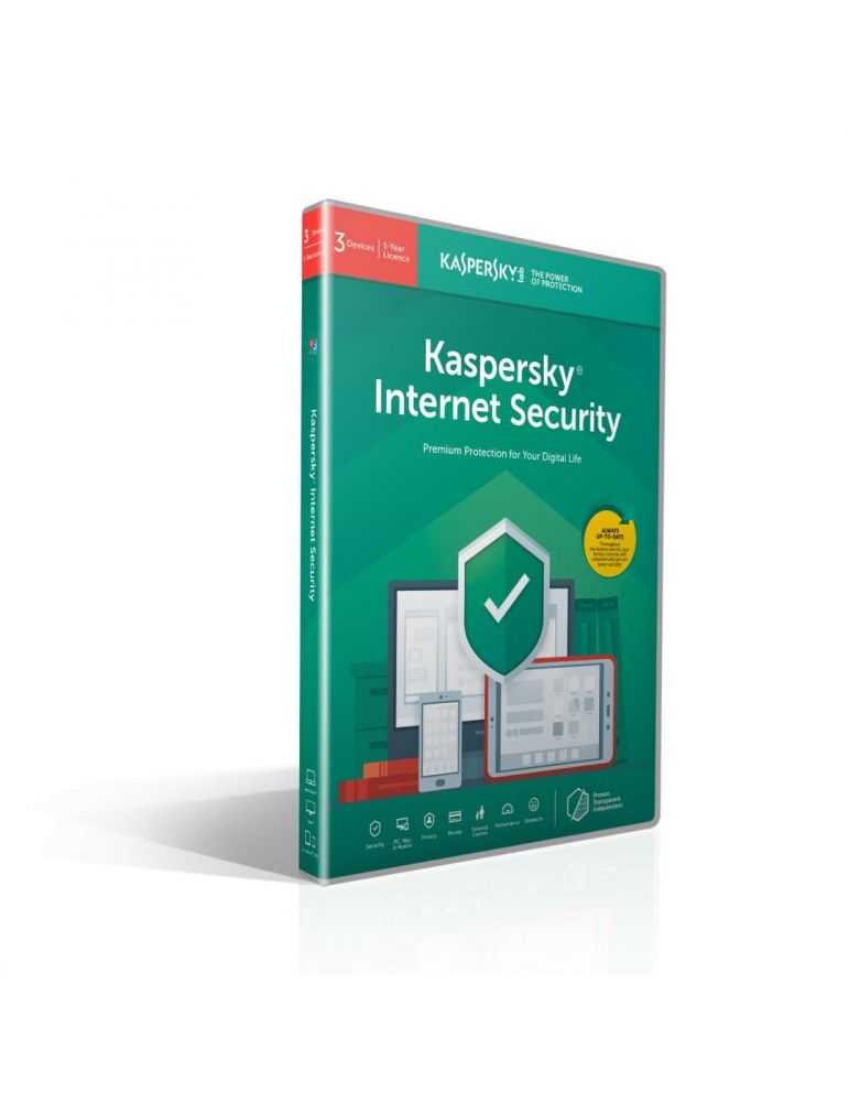 Licenta retail kaspersky internet security - protectie anti-virus pentru pc