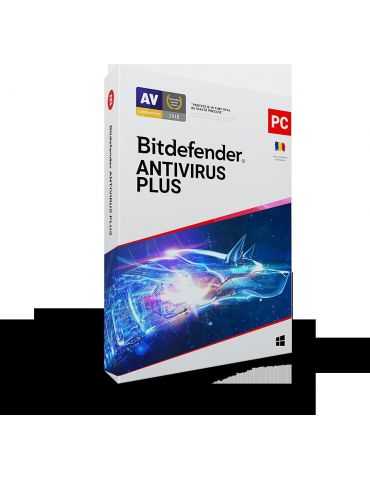 Licenta retail bitdefender antivirus plus 2020 - protectie de baza Bitdefender - 1