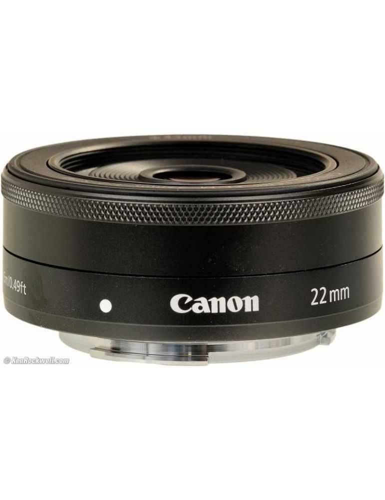Obiectiv foto canon ef-m 22mm f/2 stm